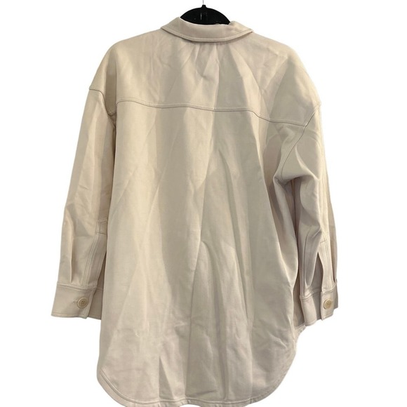 Madewell Ponte Hurricane Shirt-Jacket XS - Picture 5 of 7